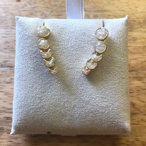 Bonito Jewelry Sahara Moon Phases Ear Climbers